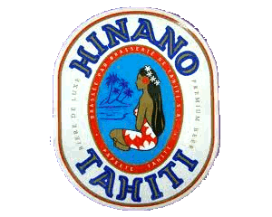 Sticker Hinano Vahine Tahiti - Oval logo